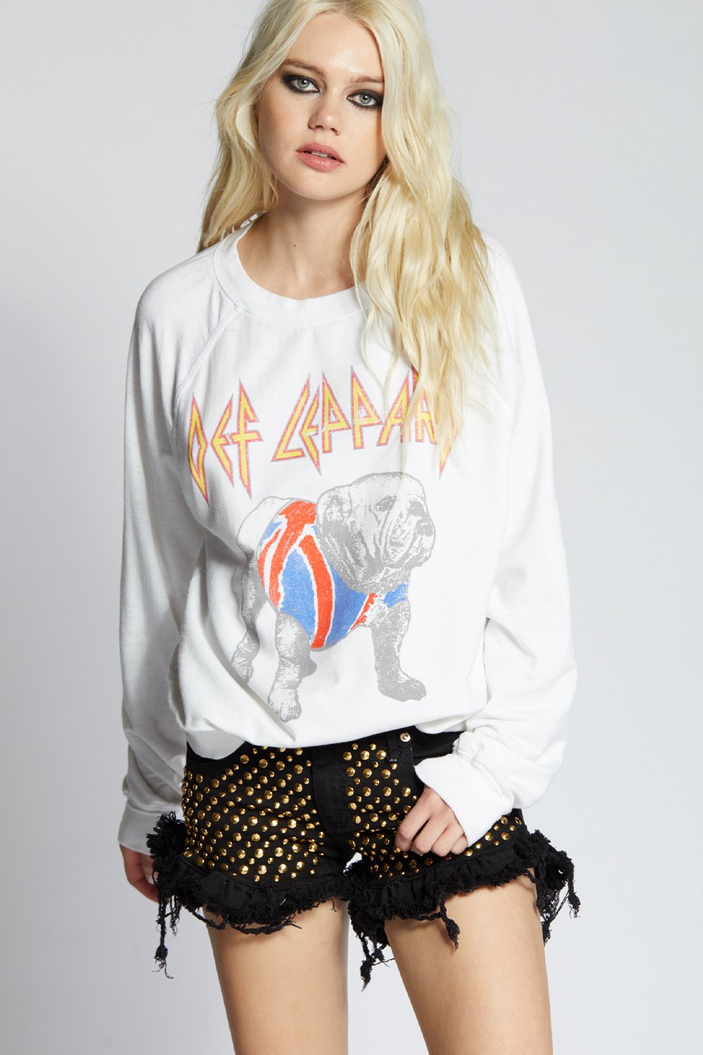 DEF LEPPARD UNION JACK SWEATSHIRT