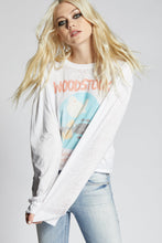 Load image into Gallery viewer, WOODSTOCK GET ON THE BUS PUFFY SLEEVE SHIRT
