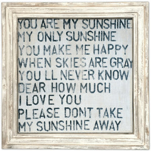 YOU ARE MY SUNSHINE VINTAGE ARTWORK