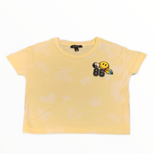 Load image into Gallery viewer, YELLOW TIE DYE PATCH TEE
