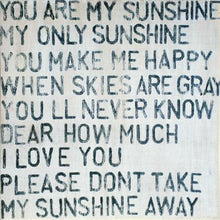 Load image into Gallery viewer, YOU ARE MY SUNSHINE VINTAGE ARTWORK
